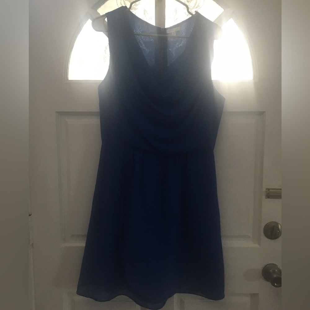 Royal Blue Mini dress